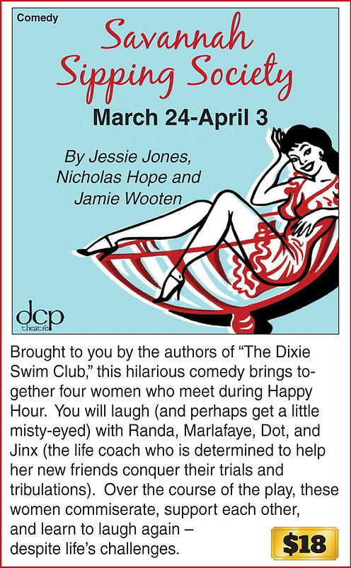 Savannah Spping Society with narrative